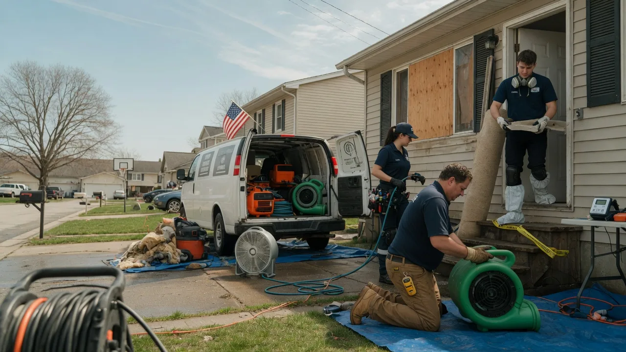 Water Damage Restoration in Manistee, MI near me